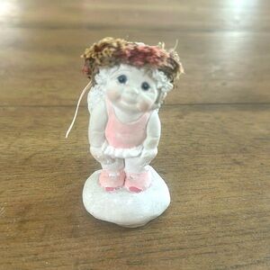 Dreamsickles Vintage 1994 Angel Cherub Ballerina “Happy Feet” Cast Art Figurine